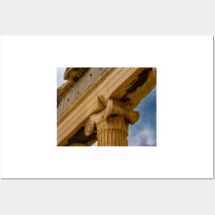 Ionic Scrolls, Acropolis, Athens Posters and Art